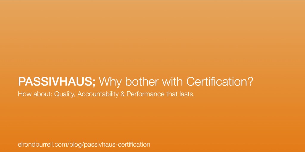 001 Passivhaus-Certification