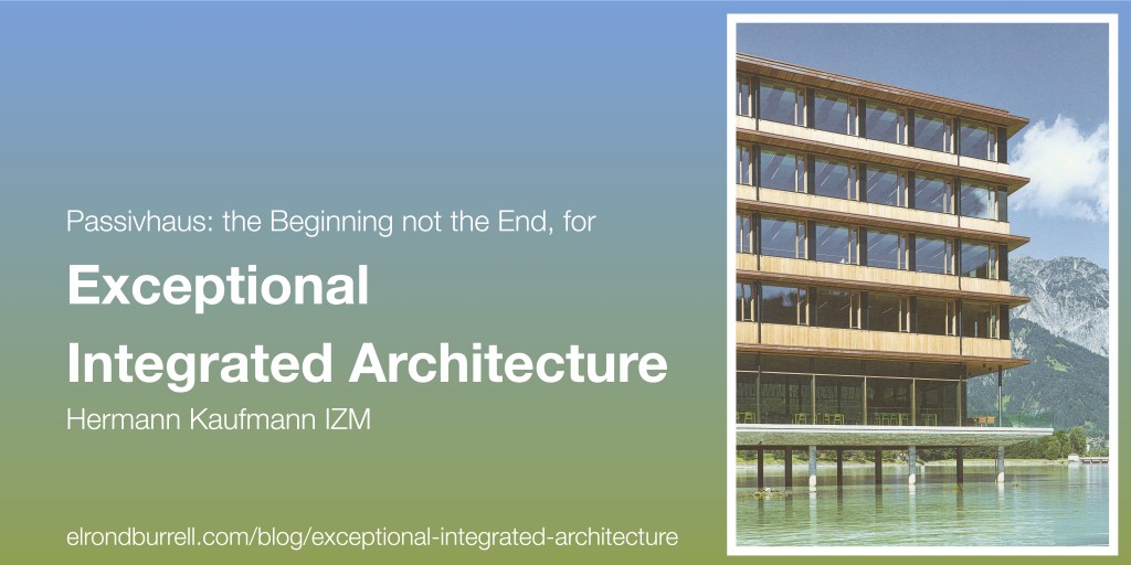 031 Passivhaus Exceptional Integrated Architecture