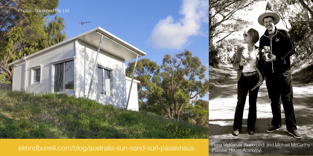 australia: sun sand surf and passivhaus (Superpod)