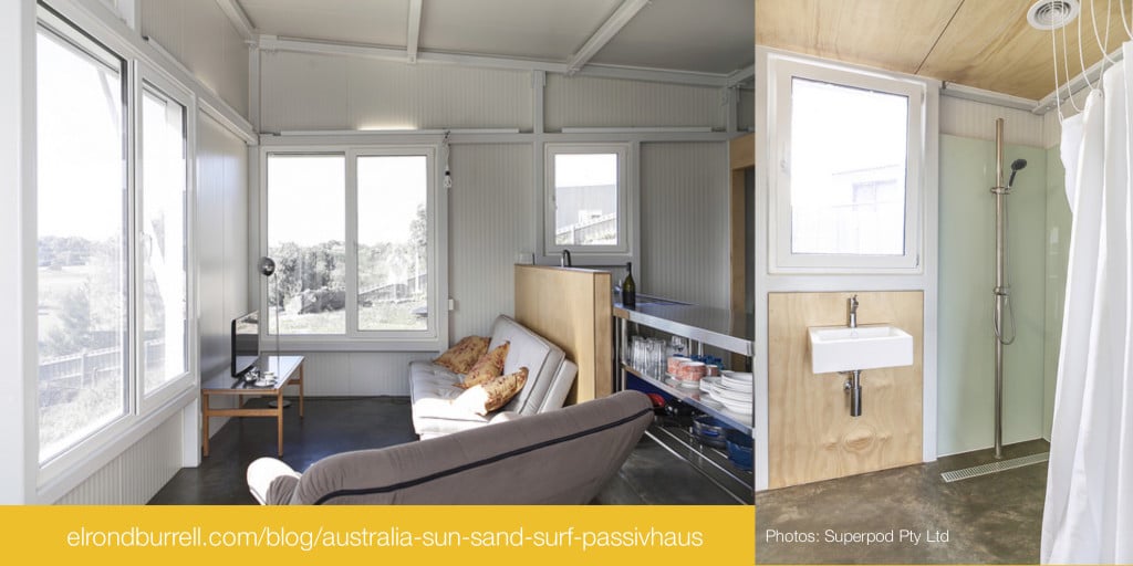 australia: sun sand surf and passivhaus (Superpod)